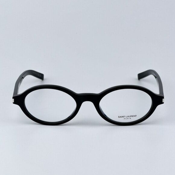 Saint Laurent SL751 JEANNE OPT 001 BRAND NEW Eyeglasses Black Oval Women